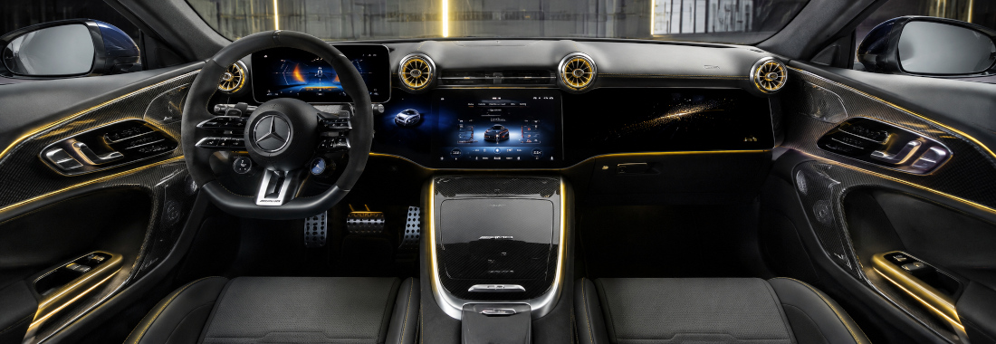 Mercedes-AMG GT 4 Portas EV Interior