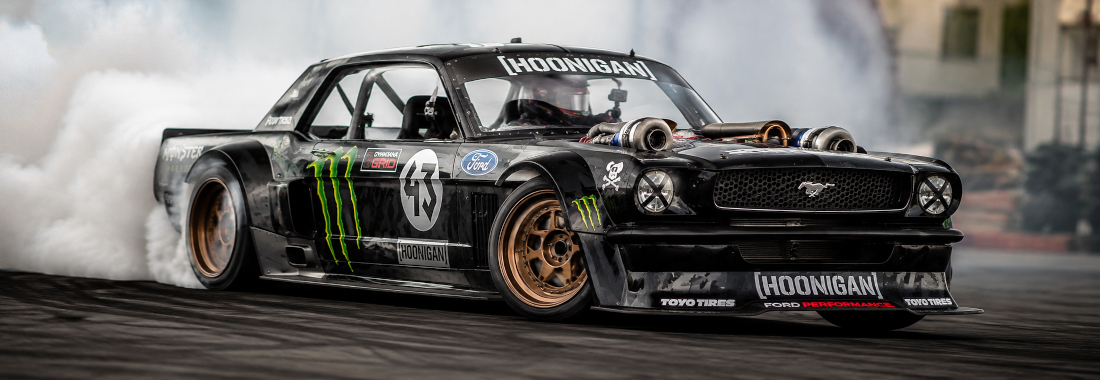 Drift Ford Mustang Hoonicorn